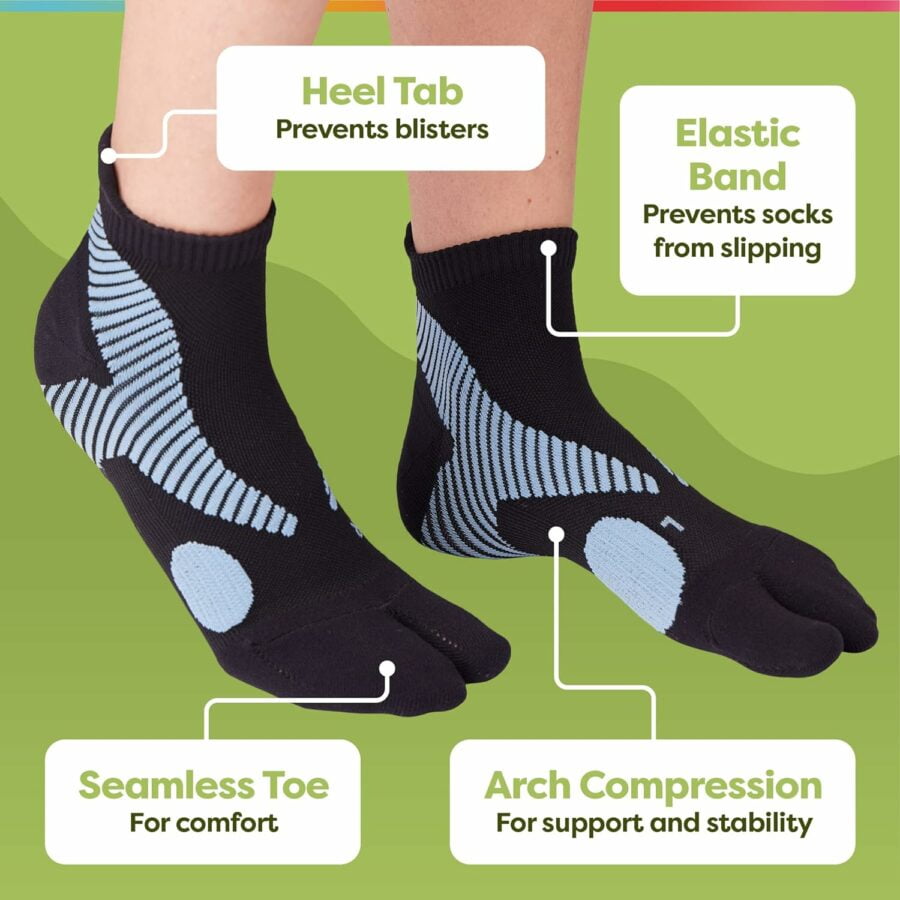 toe separator bunion relief socks