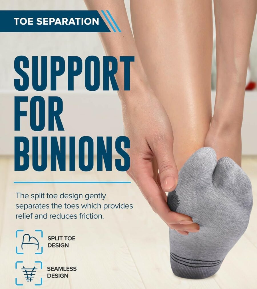 toe separator bunion socks