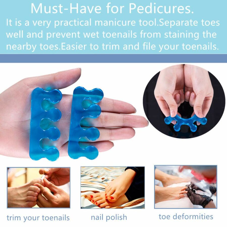 toe separators for pedicure