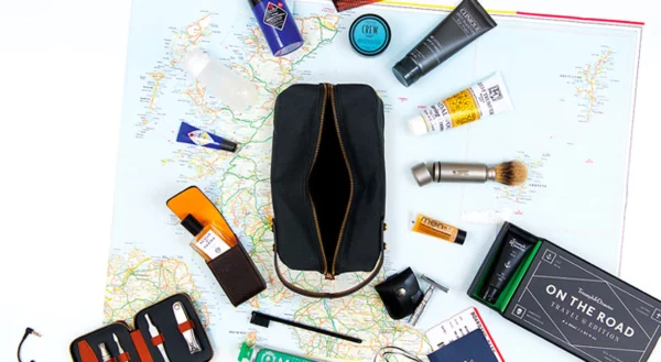 how to pack grooming kit