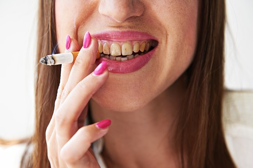 remove teeth stains from tobacco