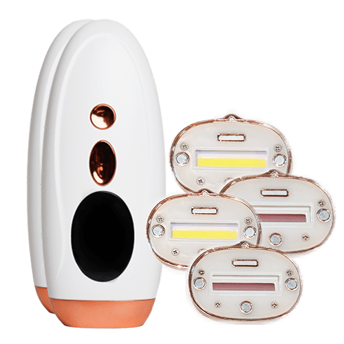 2x LuminiPro IPL + 2x FREE Red Anti Acne Lens + 2x FREE Yellow Skin Rejuvenation Lens