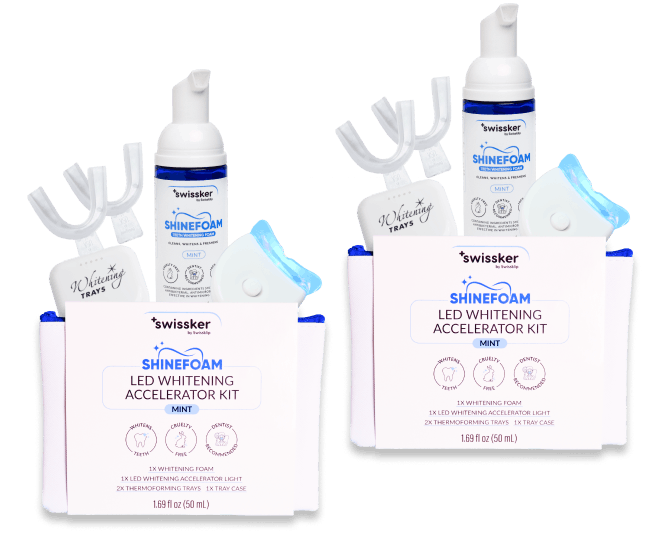 Couple Kit (2x LED Whitening Accelerator Kit + 2x FREE Nano Toothbrush)