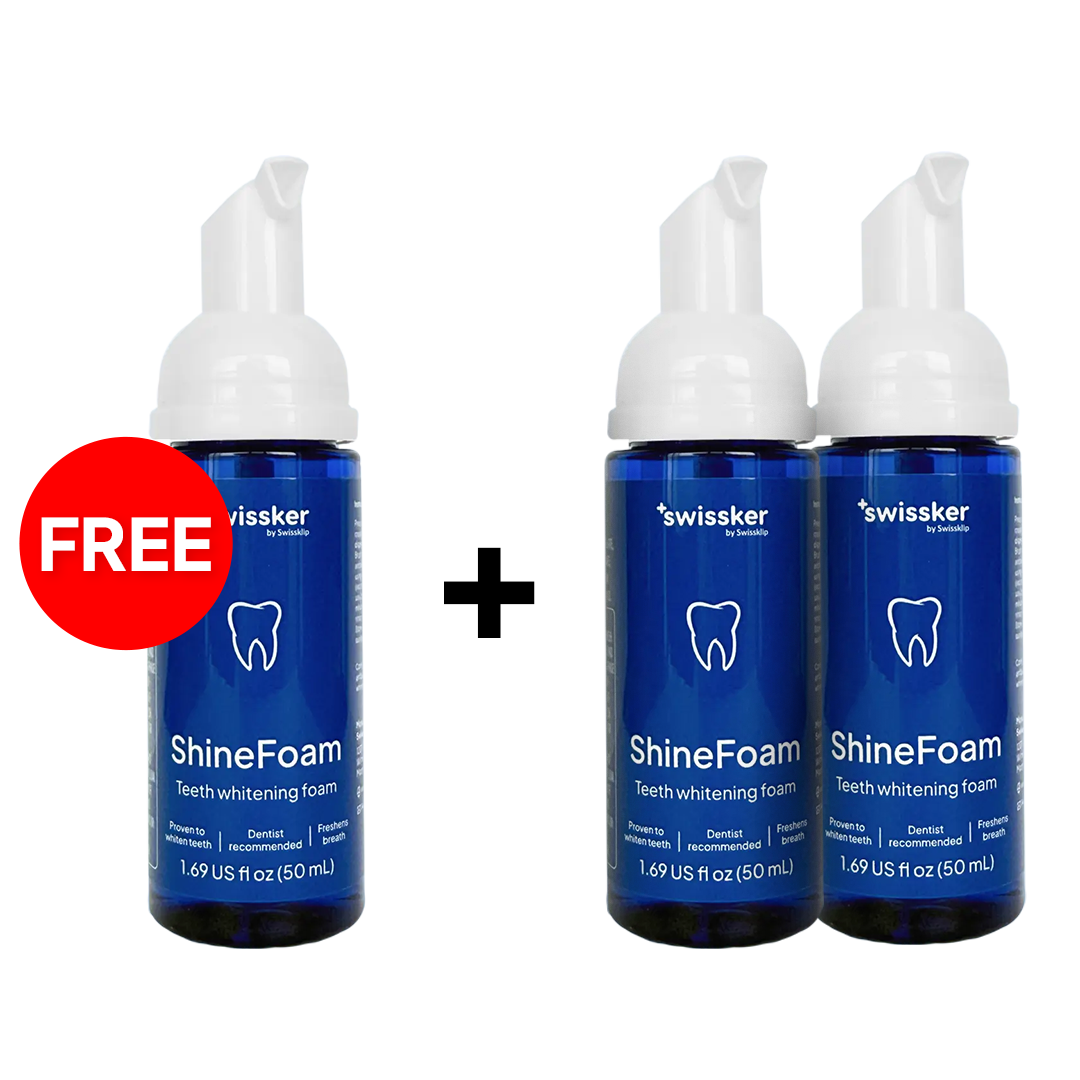 3x Swissker ShineFoam